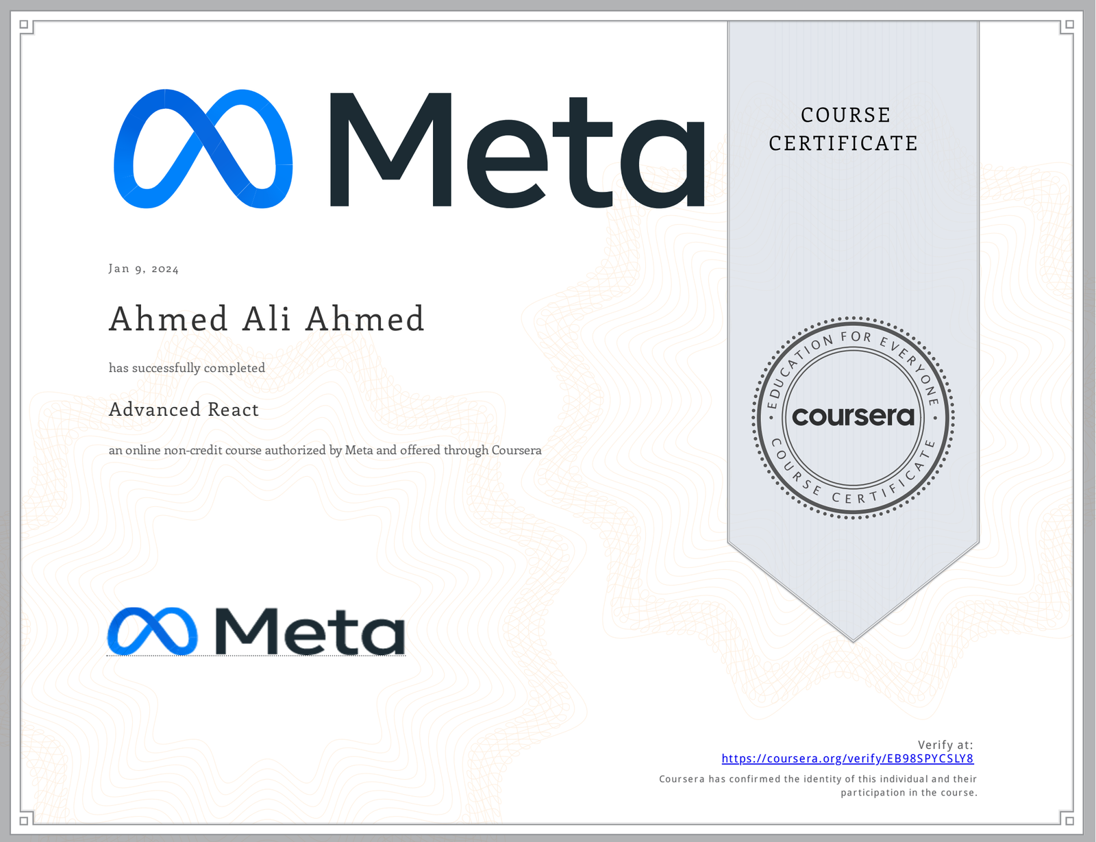 Meta Advanced React
